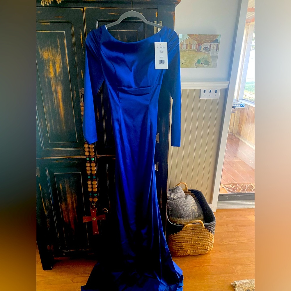 Sherri Hill long formal dress lace up back never worn!